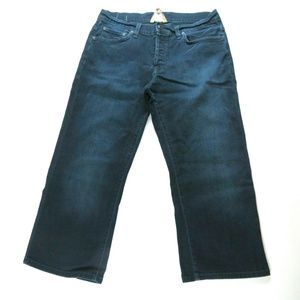 LUCKY BRAND Buttonfly Easy Rider Cropped Jeans